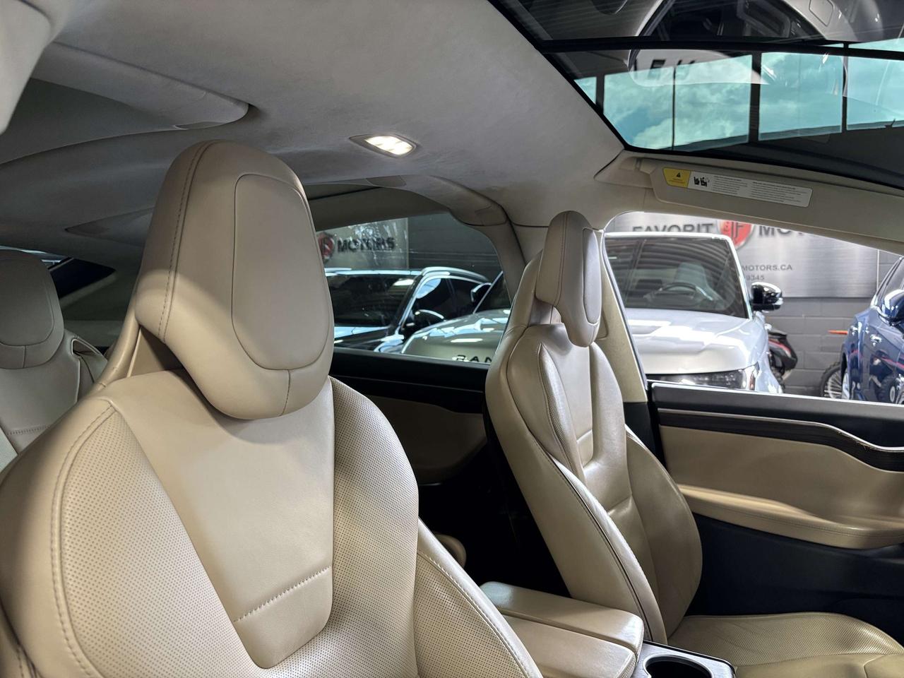 2016 Tesla Model X P90D|AWD|AUTOSTEER|INSANE+|7PASS|CREAMSEATS|WOOD|+ Photo