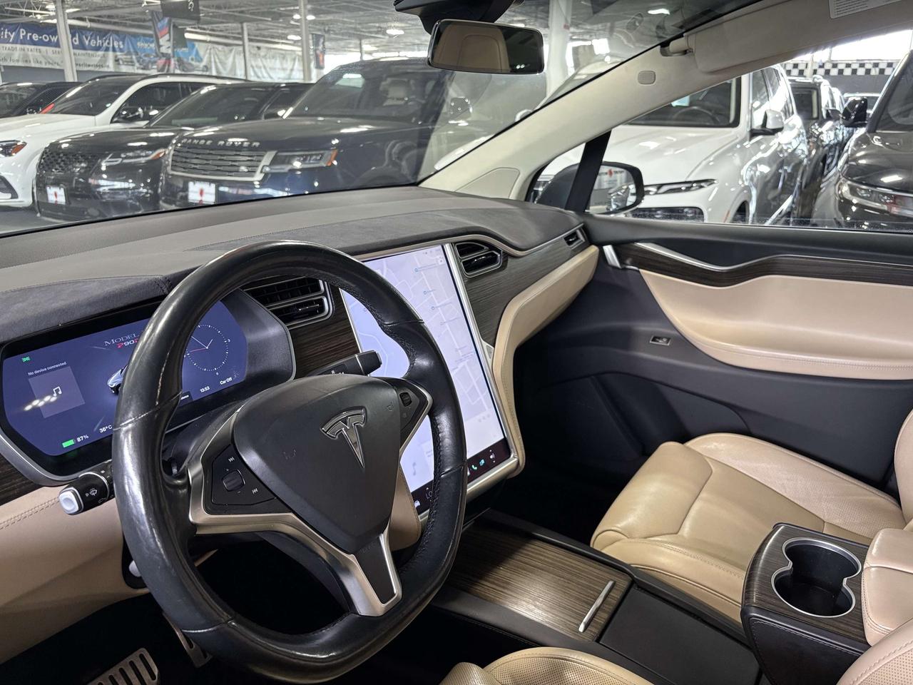 2016 Tesla Model X P90D|AWD|AUTOSTEER|INSANE+|7PASS|CREAMSEATS|WOOD|+ Photo