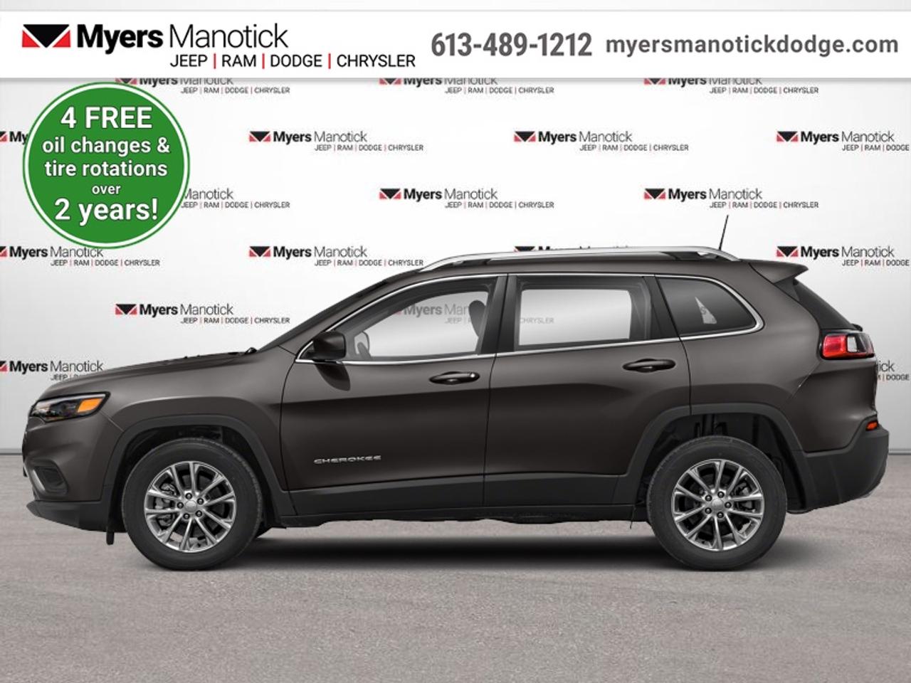 <b>Aluminum Wheels,  Android Auto,  Bluetooth,  Fog Lamps,  SiriusXM!</b><br> <br>  Compare at $19588 - Our Price is just $19017! <br> <br>This 2019 Jeep Cherokee is an affordable mid-size SUV thats equal parts capable, stylish, and very comfortable. This 2019 Jeep Cherokee is fresh on our lot in Manotick.<br> <br>When the freedom to explore arrives alongside exceptional value, the world opens up to offer endless opportunities. This is what you can expect with this Jeep Cherokee. With an exceptionally smooth ride and an award-winning interior, this Cherokee can take you anywhere in comfort and style. Redesigned for 2019, this Jeep has a refined new look without sacrificing its rugged presence. Experience adventure and discover new territories with the unique and authentically crafted Jeep Cherokee, a major player in Canadas best-selling SUV brand.<br> <br>This SUV has 87,641 km. Its Granite Crystal Metallic in colour and is completely accident free based on the <a href=https://vhr.carfax.ca/?id=ZbIYMGL+xkFtb3tU4jO7Y+dfCA98n7AH target=_blank>CARFAX Report</a>. It has an Automatic transmission and is powered by a 271HP 3.2L V6 Cylinder Engine. <br> <br> Our Cherokees trim level is North. Rugged design defines this Jeep Cherokee North with a black grille and chrome surround. Other features for this model include aluminum wheels, power windows and doors, air conditioning, Uconnect 4 w/7 inch display and Bluetooth connectivity, fog lamps, a leather-wrapped steering wheel with audio and cruise control, automatic HID headlights, and more. This vehicle has been upgraded with the following features: Aluminum Wheels, Android Auto, Bluetooth, Fog Lamps, SiriusXM, Steering Wheel Audio Control, Air Conditioning.<br> To view the original window sticker for this vehicle view this <a href=http://www.chrysler.com/hostd/windowsticker/getWindowStickerPdf.do?vin=1C4PJMCX9KD143066 target=_blank>http://www.chrysler.com/hostd/windowsticker/getWindowStickerPdf.do?vin=1C4PJMCX9KD143066</a>. <br/><br> <br>To apply right now for financing use this link: <a href=https://CreditOnline.dealertrack.ca/Web/Default.aspx?Token=3206df1a-492e-4453-9f18-918b5245c510&Lang=en target=_blank>https://CreditOnline.dealertrack.ca/Web/Default.aspx?Token=3206df1a-492e-4453-9f18-918b5245c510&Lang=en</a><br> <br/>Buy this vehicle now for the lowest weekly payment of <b>$72.67</b> with $0 down for 84 months @ 9.99% APR O.A.C. ( Plus applicable taxes - and licensing fees ). See dealer for details. <br><br>If youre looking for a Dodge, Ram, Jeep, and Chrysler dealership in Ottawa that always goes above and beyond for you, visit Myers Manotick Dodge today! Were more than just great cars. We provide the kind of world-class Dodge service experience near Kanata that will make you a Myers customer for life. And with fabulous perks like extended service hours, our 30-day tire price guarantee, the Myers No Charge Engine/Transmission for Life program, and complimentary shuttle service, its no wonder were a top choice for drivers everywhere. Get more with Myers! <br>*LIFETIME ENGINE TRANSMISSION WARRANTY NOT AVAILABLE ON VEHICLES WITH KMS EXCEEDING 140,000KM, VEHICLES 8 YEARS & OLDER, OR HIGHLINE BRAND VEHICLE(eg. BMW, INFINITI. CADILLAC, LEXUS...)<br> Come by and check out our fleet of 20+ used cars and trucks and 40+ new cars and trucks for sale in Manotick.  o~o