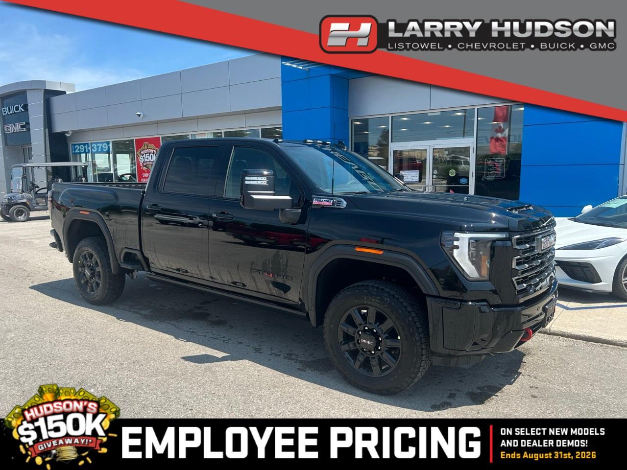 HUDSONS HAS IT! See it - Drive it - Own it - LOVE it. At Larry Hudson Chevrolet Buick GMC we make car buying a breeze! New car pricing with $0 down approvals are among your options (*on approved credit). There are a variety of finance and lease options available. Also expect top dollar for your trade-in! Selling price/payment shown includes cash incentive(s). Does not include HST & Licensing. Bi-Weekly payments reflect current Chevrolet Buick and GMC incentives. We have professional Product Specialist to guide you through your vehicle purchase. Contact us for more info! 1-800-350-3325