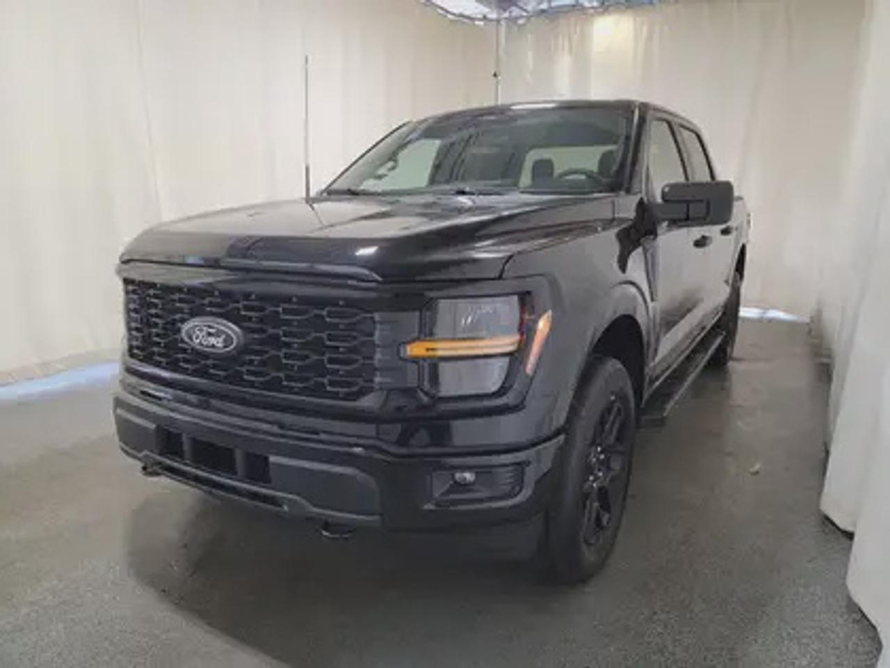 This all-new 2026 Ford F-150 STX 200A looks absolutely stunning in Agate Black Metallic. This pickup comes with the 2.7L EcoBoost engine, delivering 325 horsepower and 400 lb-ft of torque. By leveraging EcoBoost technology and a 10-speed automatic transmission, this truck achieves an impressive fuel economy of 11.5L/100km (25 miles per gallon) combined highway/city. 

Key Features:
12 LCD Captivity Touchscreen
Electronic Power-Assist Steering
Cruise Control
Power Windows
AdvanceTrac® With Roll Stability Control
Perimeter Alarm
Ford Co-Pilot360
Lane Keeping System
Rear View Camera
Rear Parking Sensors
Reverse Park Assist
Class IV Trailer Hitch
Remote Start
SYNC®4
Apple Car Play
Bluetooth Connectivity
20 All Terrain Tires
STX Black Appearance Package 
20 Gloss Black Wheels
Trailer Brake Controller

This vehicle comes with the All-Weather Packageready to take on any season! Snow, rain, mud, or sunshinethis vehicle is built for it all! The All-Weather Package adds extra protection where it matters most, with premium mud flaps to shield your paint from road debris, all-weather floor mats to protect your interior from lifes messes, and Xpel paint protection to help guard against those infuriating rock chips. Drive with confidence, knowing your investment is protected from Reginas elements.

Bennett Dunlop Ford, proudly serving Regina for over 40 years, is conveniently located at 770 Broad Street. With over 3,500 Google reviews, our reputation reflects our commitment to providing a fast, easy, and enjoyable vehicle-buying experience. We eliminate the hassle with no admin or documentation fees, transparent upfront pricing that lets you shop with total confidence. But were more than just a dealershipwere driven to make a difference by supporting local community initiatives and events that matter to you. Visit Bennett Dunlop Ford today and experience why were Reginas trusted choice for quality vehicles, exceptional service, and a genuine commitment to driving change in our community!