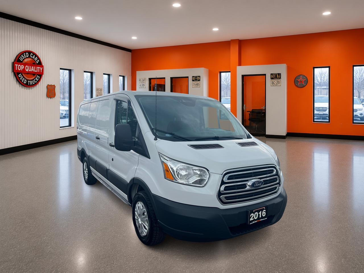 2016 Ford Transit Cargo Van T-250 130" Low Rf 9000 GVWR Swing-Out RH Dr Photo4