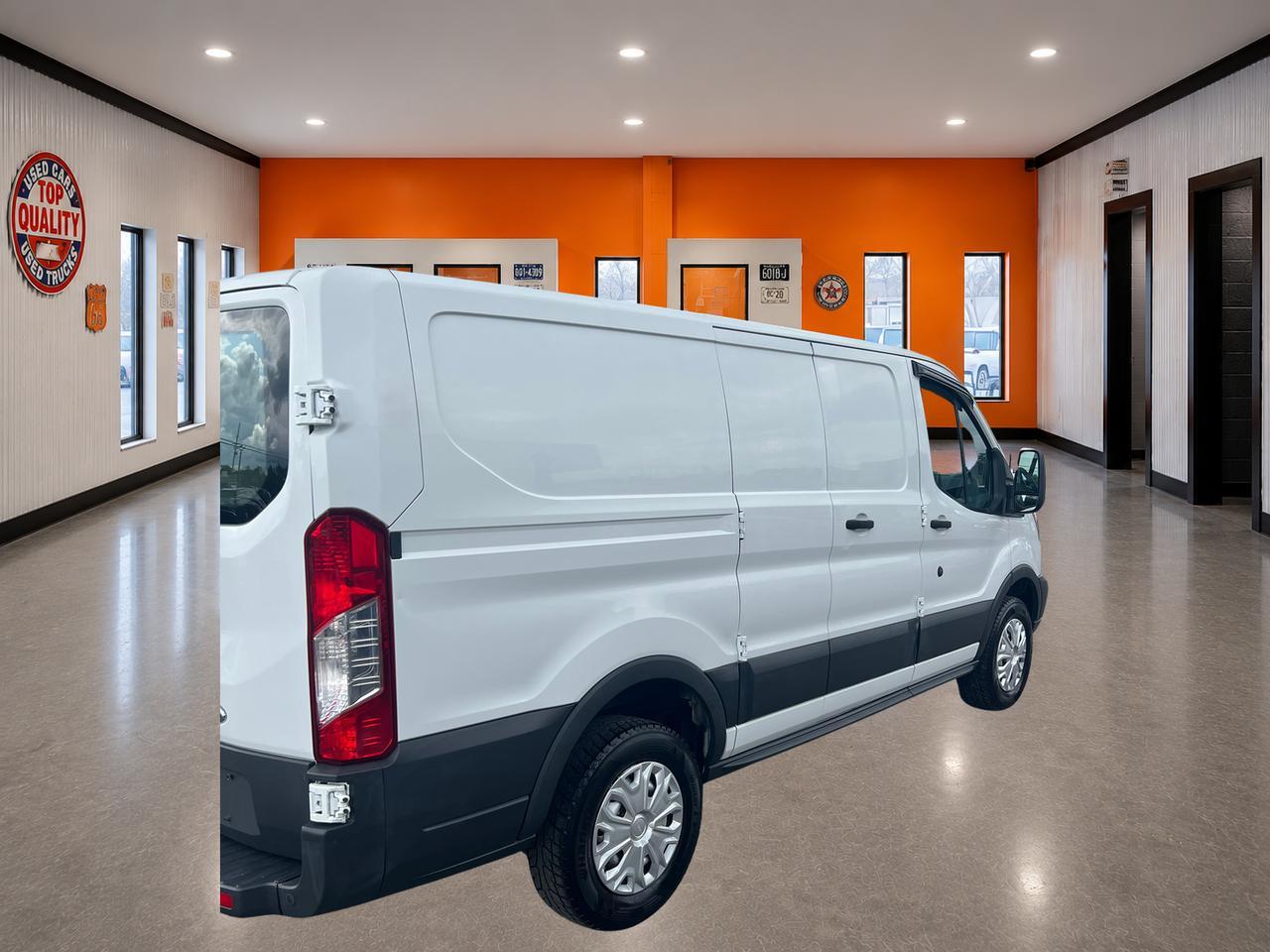 2016 Ford Transit Cargo Van T-250 130" Low Rf 9000 GVWR Swing-Out RH Dr Photo3