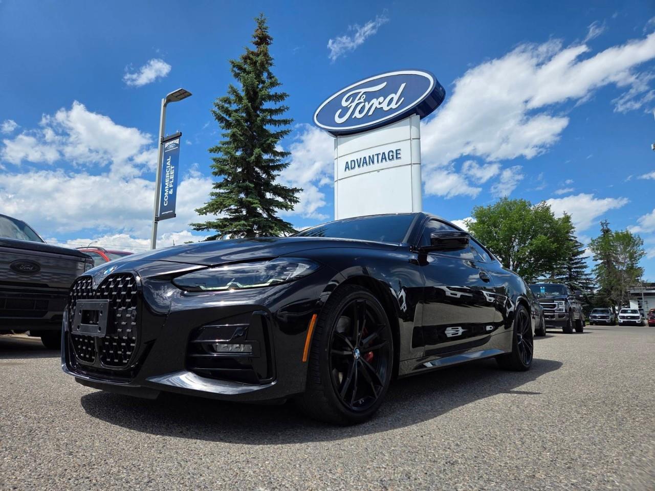 <p>Sporty, refined, and built to stand out. This 2024 BMW 430i xDrive Coupe combines turbocharged performance with all-wheel-drive confidence, wrapped in sleek coupe styling. Featuring heated seats, navigation, a sunroof, and a striking black-on-red interior, it's a luxury coupe designed to make every drive memorable.</p>