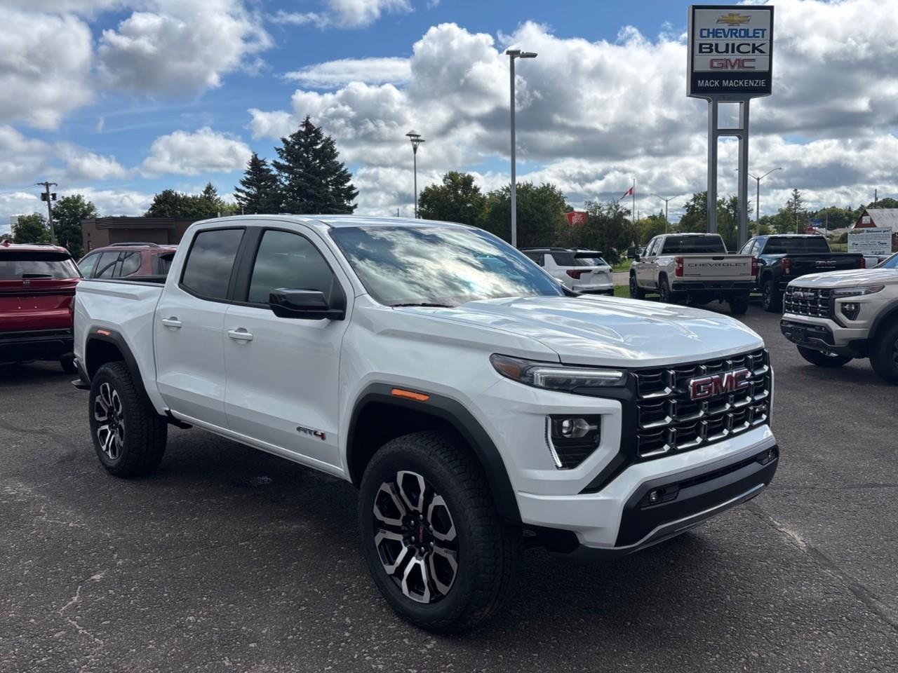 2026 GMC Canyon AT4 New 5 Passenger Mid Size 4X4 Crew Cab Truck with Heated Front Seats and a 11 Diagonal Touchscreen Radio with Google Built-In and Wireless Apple CarPlay, Wireless Android Auto Photo1