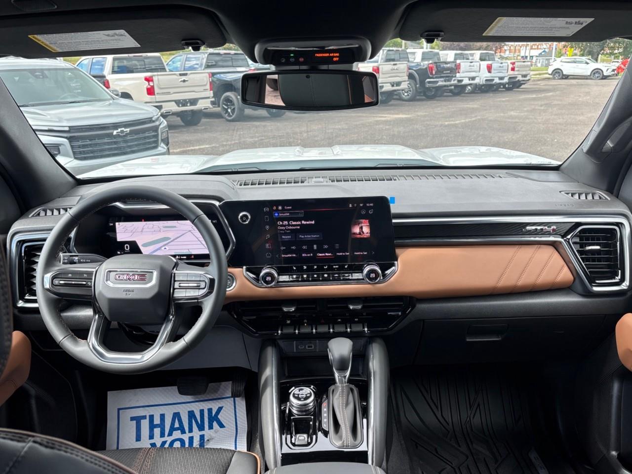 2026 GMC Canyon AT4 New 5 Passenger Mid Size 4X4 Crew Cab Truck with Heated Front Seats and a 11 Diagonal Touchscreen Radio with Google Built-In and Wireless Apple CarPlay, Wireless Android Auto Photo