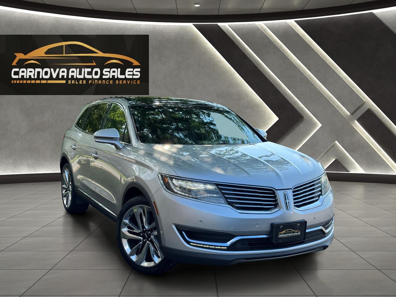 2016 Lincoln MKX Reserve AWD 2.7T V6+CLEAN CARFAX+ACCIDENT FREE Photo