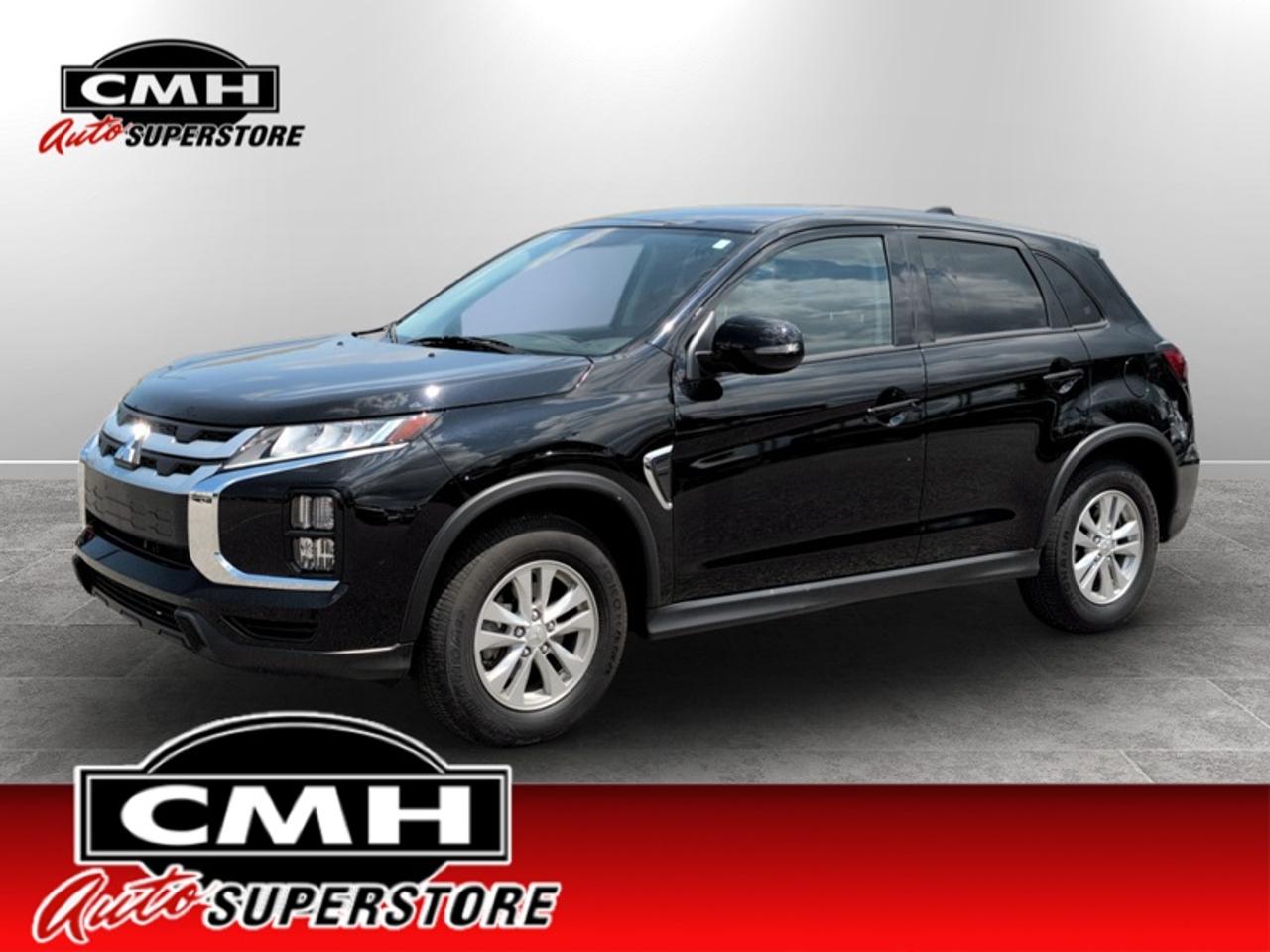<b>Low Mileage!</b><br> <br> <br>CMH certifies that all vehicles meet DOUBLE the Ministry standards for Brakes and Tires. The advertised price is the promotional financing price. For all other methods of payment, the selling price is $500 higher.<br><br> <br>This 2024 Mitsubishi RVR is for sale today.<br> <br>Whether you want a fantastic city driving experience or to find a picturesque hidden camping spot, the Mitsubishi RVR has everything you need and desire to get you there. The RVR was built to discover new experiences, and this crossover SUV perfectly captures your adventurous spirit. Far from being just another crossover, this RVR makes a stylish statement while delivering versatility and sound handling.<br> <br>This low mileage SUV has just 11,836 km. Its Labrador Black Pearl in colour and is completely accident free based on the <a href=https://vhr.carfax.ca/?id=43xnoOjzcvYSVHZmUN4UsKE1lbst8A61 target=_blank>CARFAX Report</a>. It has an Automatic transmission and is powered by a 168HP 2.4L 4 Cylinder Engine. <br> <br> Our RVRs trim level is SE AWC. Upgrading to this RVR SE is a great choice as it comes very well equipped with stylish aluminum wheels, blind spot detection, supportive heated front seats, a leather steering wheel with cruise and audio controls, remote keyless entry and automatic climate control. Additional features include LED headlights, electronic stability control with hill start assist, power heated side mirrors, LED front fog lights and an 8 inch color display that is compatible with Apple CarPlay and Android Auto, Bluetooth streaming audio and SiriusXM.<br> <br>To apply right now for financing use this link: <a href=https://www.cmhniagara.com/financing/ target=_blank>https://www.cmhniagara.com/financing/</a><br> <br/><br>**PLEASE NOTE:** The functionality and condition of any accessories and aftermarket parts are not guaranteed by CMH Auto Superstore. Examples of such items include, but are not limited to: tonneau covers, radios, cameras, remote starts, vent visors, roof racks, winches, light bars, headlights/tail lights, center caps, running boards, etc. If an aftermarket part is safety-related and found to be defective, it will be replaced by a factory option.<br><b>**CMH Auto Superstore reserves the right to choose to repair, modify, or replace all aftermarket parts (example  headlights) or accessories at its sole discretion.**</b><br><br>Trade-ins are welcome! Financing available OAC ! Price INCLUDES a valid safety certificate! Price INCLUDES a 60-day limited warranty on all vehicles except classic or vintage cars. CMH is a Full Disclosure dealer with no hidden fees. We are a family-owned and operated business for over 30 years! o~o