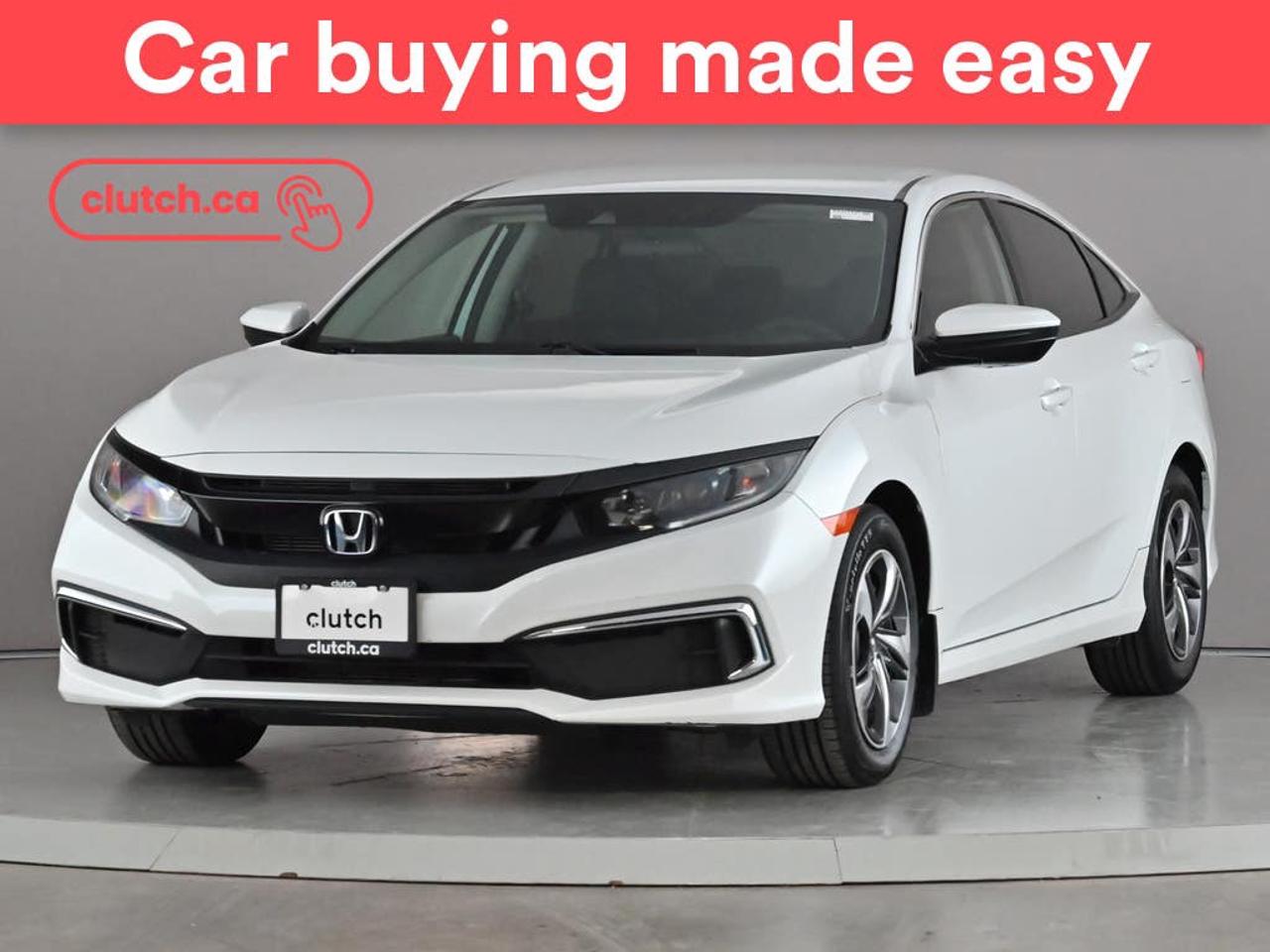 Brake Assist, Front Heated Seats, Folding Rear Seats and more!<br> <br>Clutch is the largest online used car retailer in Canada, delivering a seamless, hassle-free car-buying experience to drivers everywhere. Shop thousands of used cars online, get the right one delivered to your door, and enjoy peace of mind with our 10-Day Money-Back Guarantee. How sweet is that? To learn more, visit clutch.ca.<br> <br>The top features for this car include:<br> <br>Electric Parking Brake<br>Brake Assist<br>Front Heated Seats<br>Folding Rear Seats<br>Climate Control<br>Speed-Sensitive Volume<br>Bluetooth Music<br>Touchscreen Display<br>Cruise Control<br>Adaptive Cruise Control<br>12V Outlet<br>Hands Free Device Connectivity<br>Apple CarPlay<br>Android Auto<br>Keyless Entry<br>Lane Departure Warning<br>Active Lane Keep Assistance<br>Forward Collision Mitigation<br>Pedestrian Detection<br>One-Touch Windows<br>Rear Window Defroster<br>Hill Assistance<br>Automatic High Beams<br>Rear View Camera<br>AM/FM Stereo<br> <br>Seamless home delivery - Delivery to your door in a matter of days. Available on select packages.<br> <br>Try it out for 10 days - If you do not like it, we will take it back. <br> <br>Quality assured - All cars go through our rigorous 210-point inspection and reconditioning process.<br> <br>Peace of mind - Warranty and protection plans available.<br> <br>Haggle-free - No haggling or hard sells.<br> <br>100% Transparency - Full inspection reports on every car, including high-res photography and a free Carfax report.<br> <br>Listed price is for cash purchase only and does not include taxes, Shipping Fees (if applicable), Delivery Fees (if applicable), government licensing fees.<br> <br>Previous Provincial Registrations:<br>Ontario<br> <br>Stock # 115322