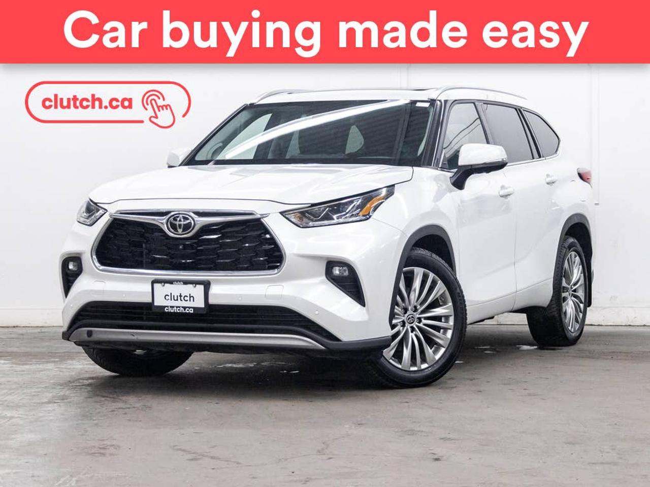 Electric Parking Brake, Brake Assist, Power Tailgate/Hatch and more!<br> <br>Clutch is the largest online used car retailer in Canada, delivering a seamless, hassle-free car-buying experience to drivers everywhere. Shop thousands of used cars online, get the right one delivered to your door, and enjoy peace of mind with our 10-Day Money-Back Guarantee. How sweet is that? To learn more, visit clutch.ca.<br> <br>The top features for this car include:<br> <br>Auto Stop/Start<br>Electric Parking Brake<br>Brake Assist<br>Power Tailgate/Hatch<br>Auto Dimming Rearview Mirror<br>Front Heated Seats<br>Ventilated Front Seats<br>Power Lumbar Support<br>Rear Heated Seats<br>Folding Rear Seats<br>Manual Fold-Into-Floor Third Row Seat<br>Synthetic Leather Seats<br>Driver Seat Memory System<br>Climate Control<br>Dual Zone Front Climate Control<br>Rear Climate Control<br>Premium Sound System<br>Speed-Sensitive Volume<br>Bluetooth Music<br>Touchscreen Display<br>Cruise Control<br>Adaptive Cruise Control<br>Integrated Garage Door Opener<br>12V Outlet<br>Hands Free Device Connectivity<br>Apple CarPlay<br>Android Auto<br>Wireless Charging<br>USB Input<br>Keyless Entry<br>Push Button Start<br>Passive Keyless Entry<br>Keyfob Remote Start<br>Front View Camera<br>Power Folding Exterior Mirrors<br>Rear Seat Reminder<br>Lane Departure Warning<br>Active Lane Keep Assistance<br>Blindspot Sensors<br>Forward Collision Mitigation<br>Rear Collision Warning<br>Rear Collision Mitigation<br>Rear Cross Traffic Alert<br>Pedestrian Detection<br>Driver Attention Alert<br>Heated Steering Wheel<br>One-Touch Windows<br>Rear Window Defroster<br>Panoramic Sunroof<br>Hill Assistance<br>Automatic High Beams<br>Rear View Camera<br>Parking Sensors<br>Rear Parking Sensors<br>Power Driver Seat<br>Power Passenger Seat<br>Ambient Lighting<br>Selectable Terrain Modes<br>App Remote Start<br>360 Camera<br>Rain Sensing Wipers<br> <br>Seamless home delivery - Delivery to your door in a matter of days. Available on select packages.<br> <br>Try it out for 10 days - If you do not like it, we will take it back. <br> <br>Quality assured - All cars go through our rigorous 210-point inspection and reconditioning process.<br> <br>Peace of mind - Warranty and protection plans available.<br> <br>Haggle-free - No haggling or hard sells.<br> <br>100% Transparency - Full inspection reports on every car, including high-res photography and a free Carfax report.<br> <br>Listed price is for cash purchase only and does not include taxes, Shipping Fees (if applicable), Delivery Fees (if applicable), government licensing fees.<br> <br>Previous Provincial Registrations:<br>Ontario<br> <br>Stock # 115331