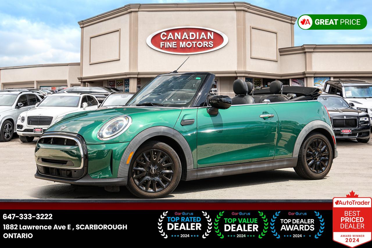2022 MINI Cooper Convertible Cooper COVERTIBLE |LEATHER|CAM|HEATED SEATS|NAVI - Photo #1