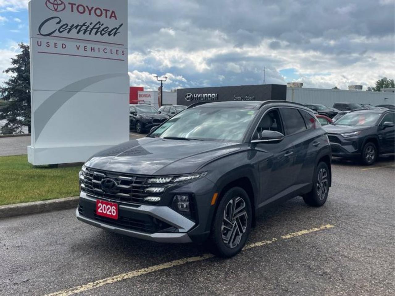 Used 2026 Hyundai Tucson Hybrid Ultimate AWD | Leather | Sunroof | Heated + Cooled Seats | Heated Steering | BSM | and More ! for sale in Guelph, ON