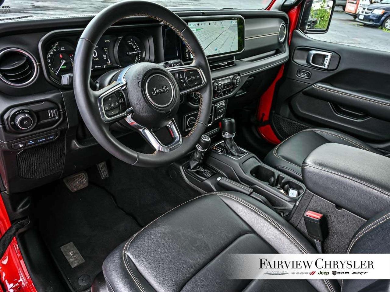 2024 Jeep Wrangler Sahara 4 Door 4x4 SKY TOP   LEATHER   BLIND SPOT   ALPINE   NAVIGATION ! Photo