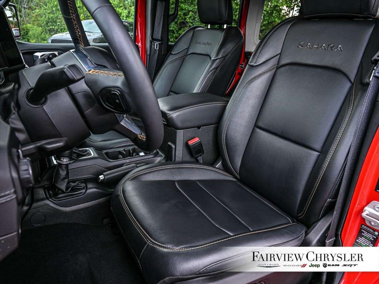 2024 Jeep Wrangler Sahara 4 Door 4x4 SKY TOP   LEATHER   BLIND SPOT   ALPINE   NAVIGATION ! Photo