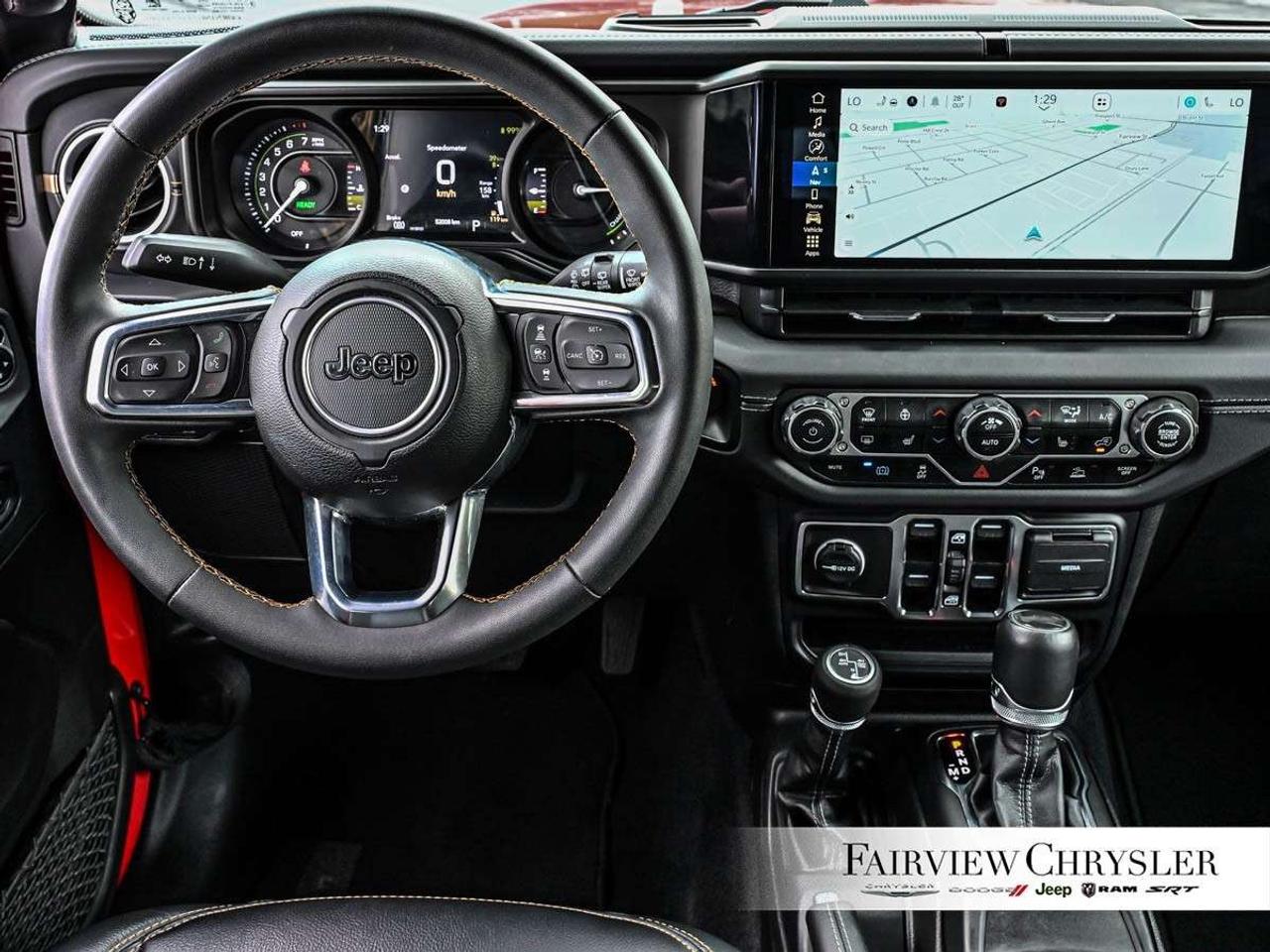 2024 Jeep Wrangler Sahara 4 Door 4x4 SKY TOP   LEATHER   BLIND SPOT   ALPINE   NAVIGATION ! Photo