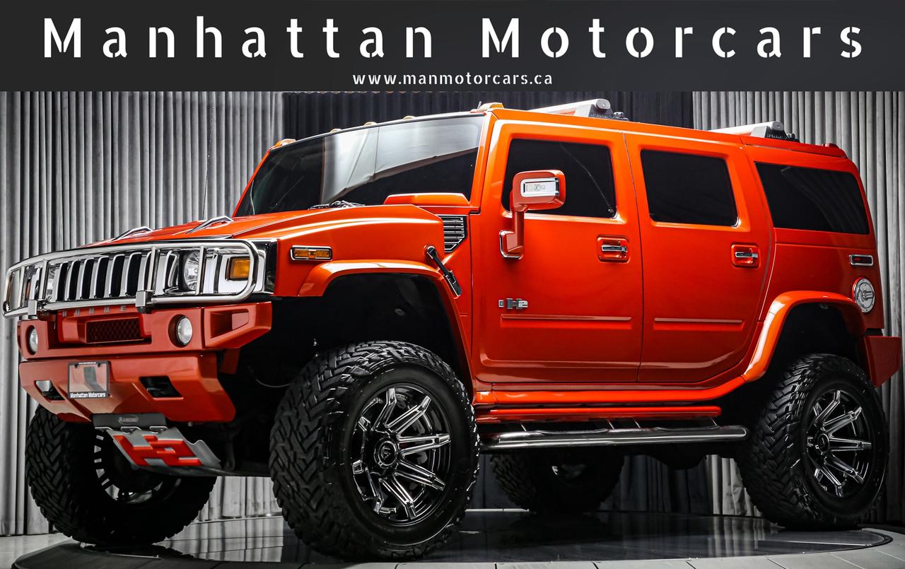 2008 Hummer H2 SUV 4X4 6.2L V8 393HP NOACCIDENT LIFTKIT DVD 7PASS Photo0