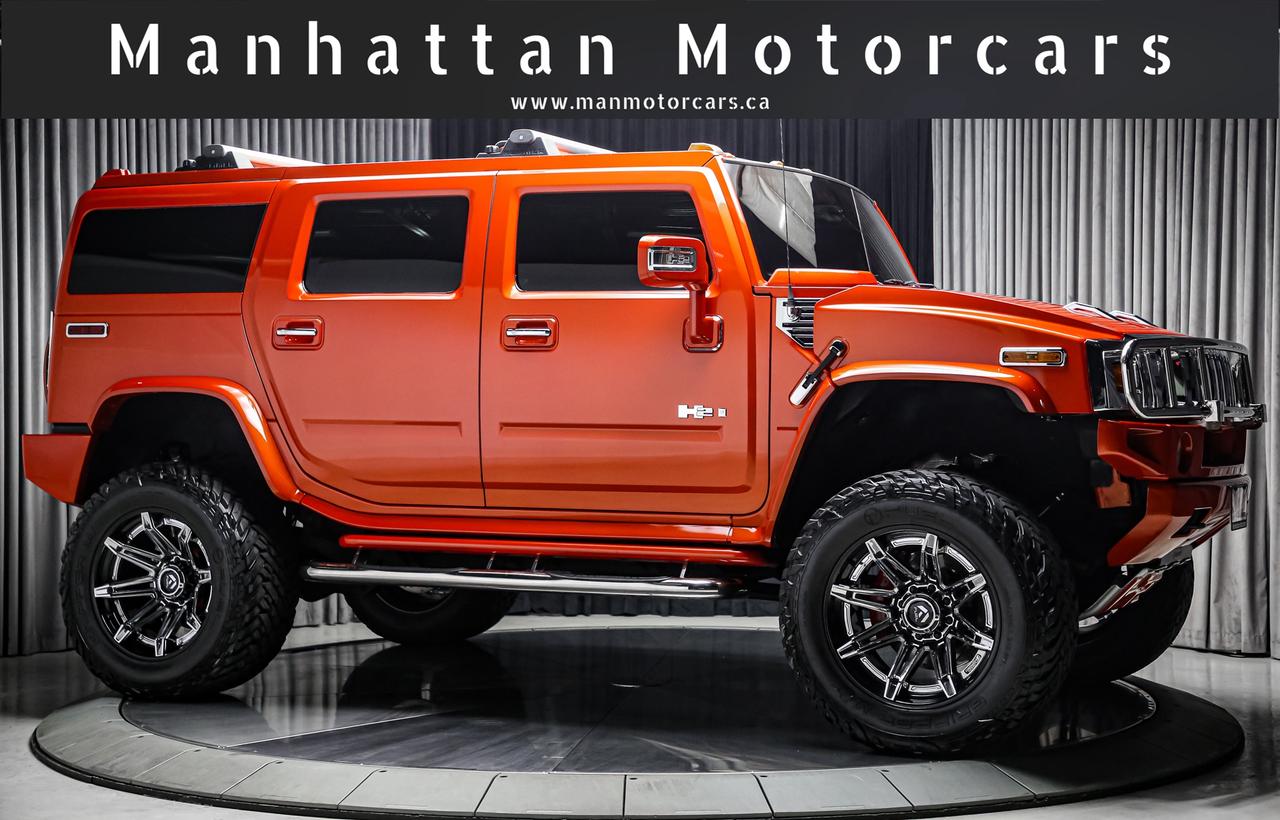 2008 Hummer H2 SUV 4X4 6.2L V8 393HP NOACCIDENT LIFTKIT DVD 7PASS Photo