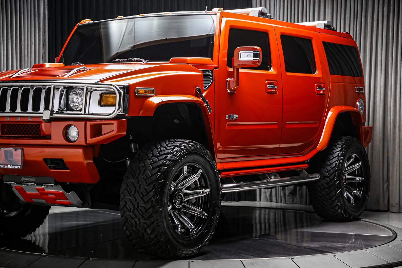 2008 Hummer H2 SUV 4X4 6.2L V8 393HP NOACCIDENT LIFTKIT DVD 7PASS Photo