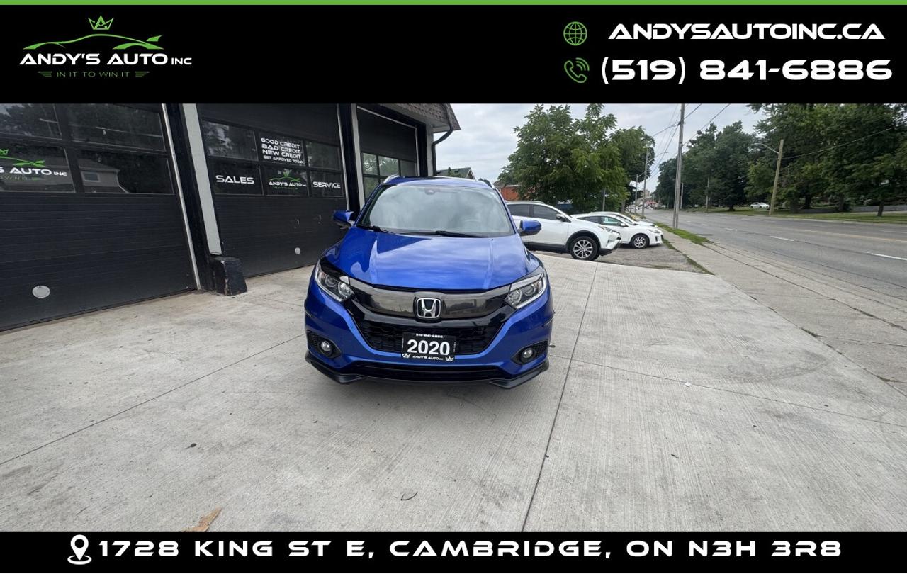 2020 Honda HR-V Sport ! SUNROOF ! BLIND SPOT ! LANE DEPARTURE Sport ! AWD ! SUNROOF ! BLIND SPOT ! LANE DEPARTUR Photo