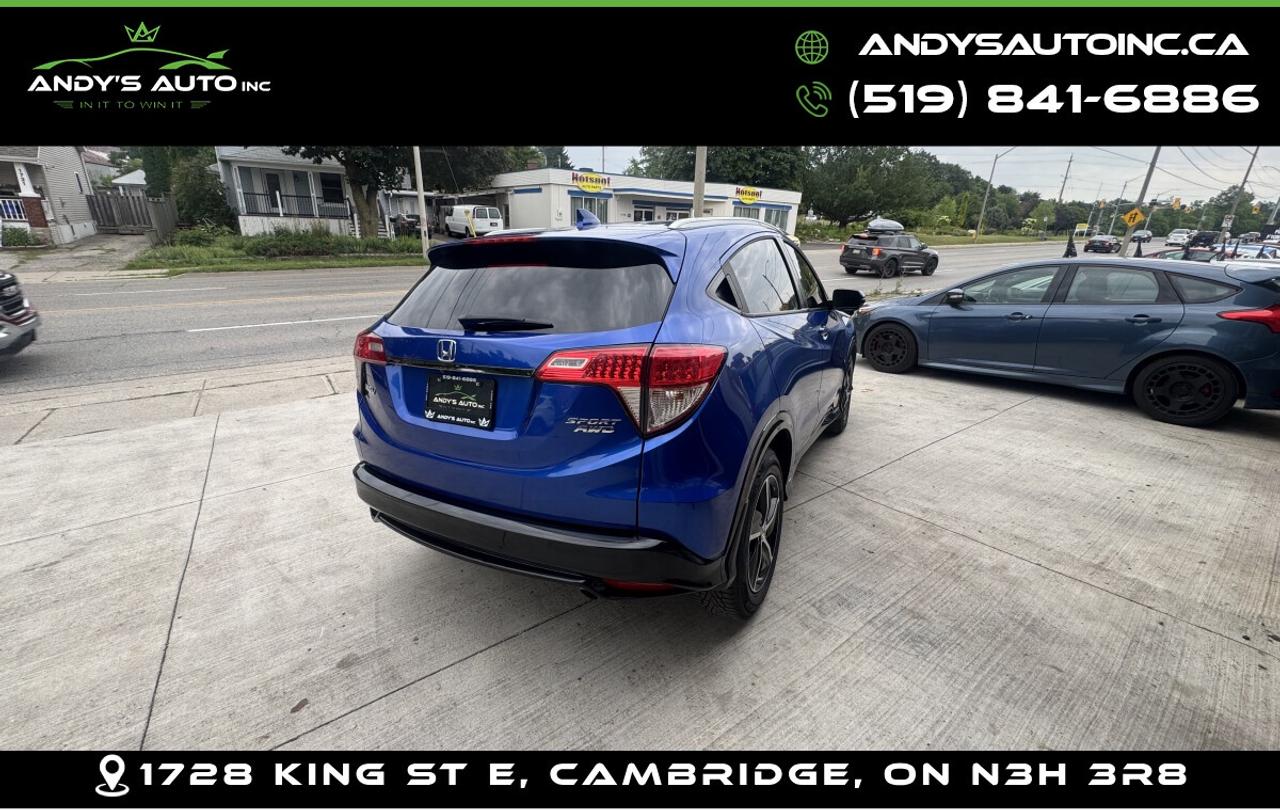 2020 Honda HR-V Sport ! SUNROOF ! BLIND SPOT ! LANE DEPARTURE Sport ! AWD ! SUNROOF ! BLIND SPOT ! LANE DEPARTUR Photo4