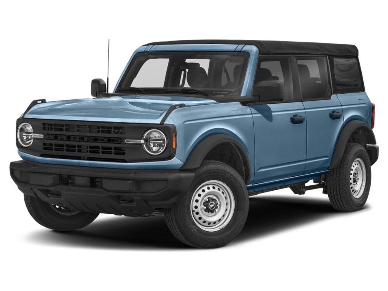 Adventure is always just around the corner in this pre-owned 2022 Ford Bronco Big Bend 4 Door, finished in eye-catching Area 51 with a black and grey interior. Powered by a responsive 2.3L EcoBoost engine paired with a smooth 10-speed automatic transmission, this Bronco delivers the capability and confidence you need whether youre commuting through town or heading off the beaten path.Equipped with the 222A Equipment Group, this Bronco is loaded with features designed for comfort, convenience, and adventure. The factory soft top lets you enjoy open-air driving whenever the mood strikes, while heated front seats, a remote start system, remote keyless entry, and power, heated, folding mirrors make every drive more enjoyable. An 8-inch digital cluster keeps important vehicle information front and center, while the rear view camera makes parking and maneuvering easier.Built to tackle challenging terrain, this Bronco features Fords Terrain Management System with G.O.A.T. (Goes Over Any Type of Terrain) Modes, Hill Start Assist, auxiliary switches for adding aftermarket accessories, trailer sway control, and towing capability for even more versatility. Powder-coated tube steps provide easier access while adding to its rugged appearance, and multiple 12-volt power points help keep your gear powered wherever your adventures take you.If youre looking for a capable SUV that combines everyday comfort with legendary Bronco capability, this 2022 Bronco Big Bend is ready for whatever lies ahead. Contact us today to arrange your test drive or learn more about this well-equipped Bronco.All Pre-Owned vehicles come standard with one key. If we received additional keys from the previous owner they will be with the vehicle upon delivery at no cost. Additional keys may be purchased at customers request and expense.Come to the dealer you can trust. 60 years and counting Ron Clark Ford & Jayco RV is known for great value and being best in customer service! We serve and deliver all over Ontario including destinations such as Wyoming, Petrolia, Sarnia, London, Guelph, Kitchener-Waterloo, Hamilton, GTA, Ottawa & Chatham-Kent. Call or visit us at RON CLARK FORD & JAYCO RV to view and test drive today! RON CLARK FORD where else!!