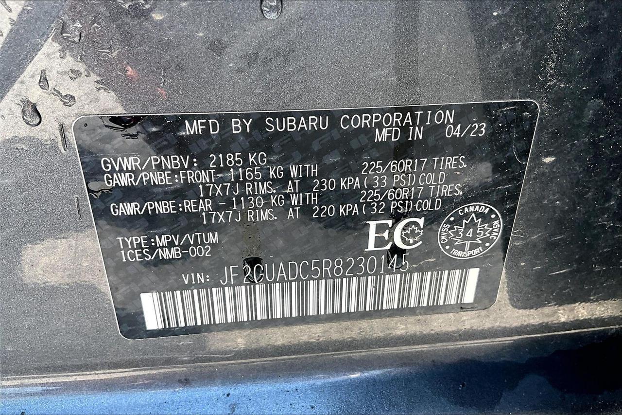 2024 Subaru Crosstrek TOURING AWD   ACCIDENT FREE   EYESIGHT   BLINDSPOT Photo