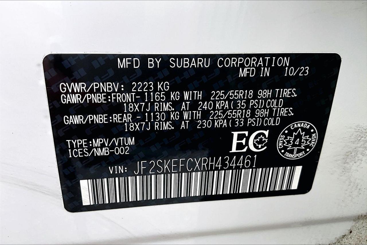 2024 Subaru Forester SPORT AWD   ACCIDENT FREE   1 OWNER   DUAL X-MODE Photo