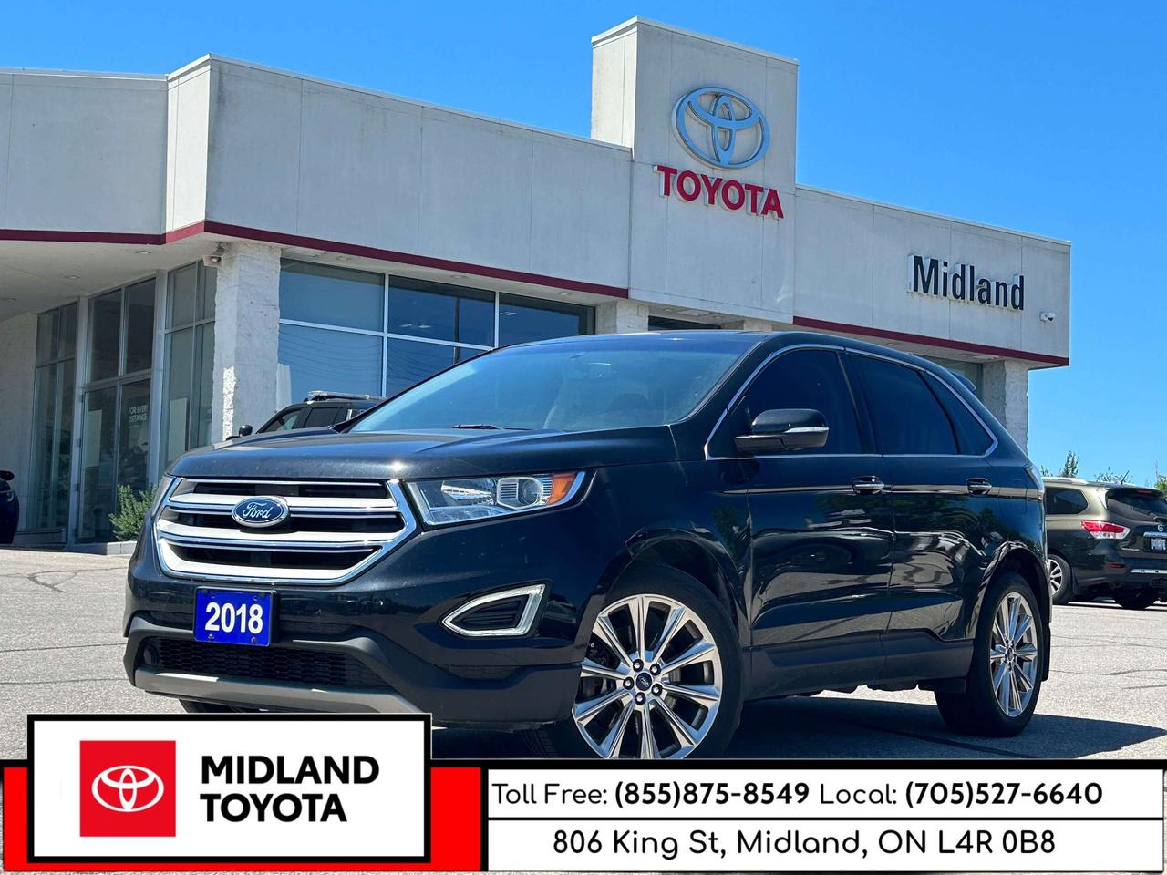 2018 Ford Edge Titanium AWD Photo0