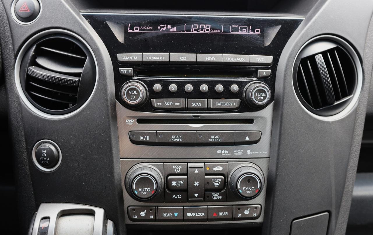 2012 Honda Pilot TOURING-AWD-DVD-R STARTER/NAV/BCAM/P SENSORS/LEATH Photo