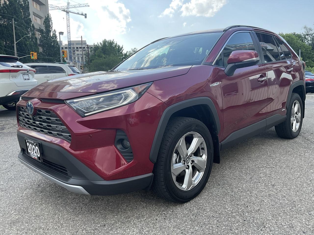 2020 Toyota RAV4 Hybrid Limited - LTHR! NAV! 360 CAM! BSM! SUNROOF! Photo