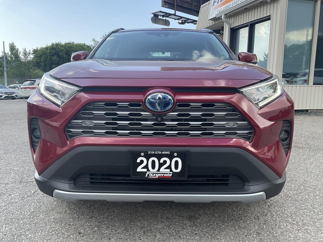 2020 Toyota RAV4 Hybrid Limited - LTHR! NAV! 360 CAM! BSM! SUNROOF! Photo