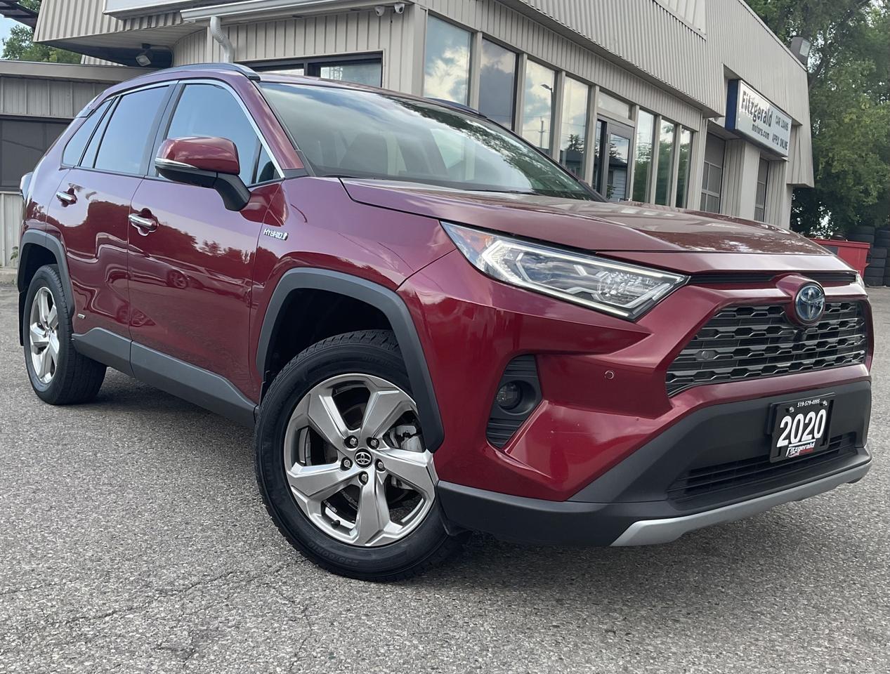 2020 Toyota RAV4 Hybrid Limited - LTHR! NAV! 360 CAM! BSM! SUNROOF! Photo