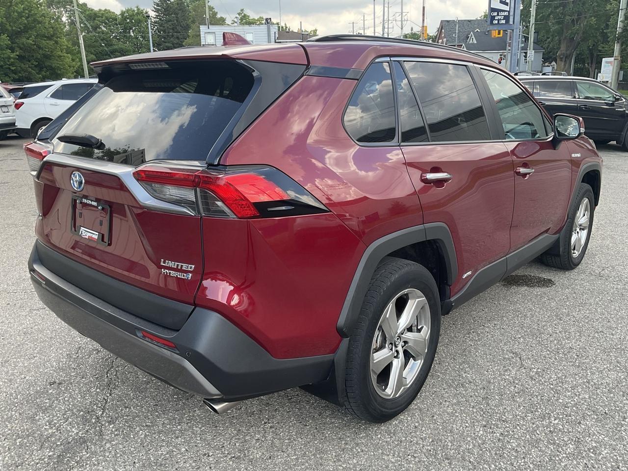 2020 Toyota RAV4 Hybrid Limited - LTHR! NAV! 360 CAM! BSM! SUNROOF! Photo