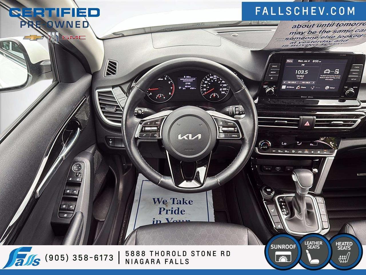 2023 Kia Seltos EX LEATHER,SUNROOF,H.STEERING Photo