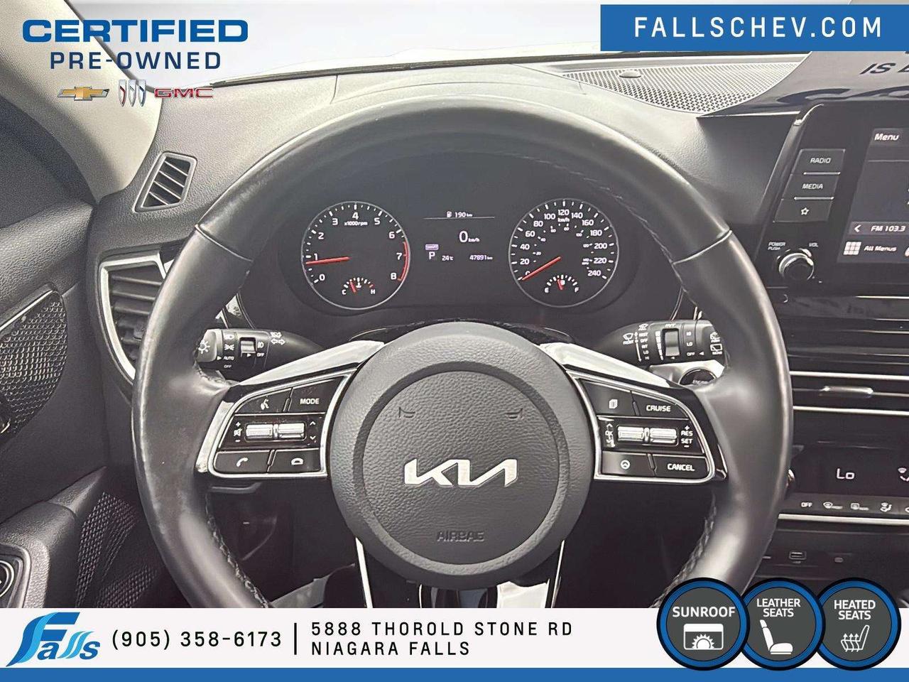 2023 Kia Seltos EX LEATHER,SUNROOF,H.STEERING Photo