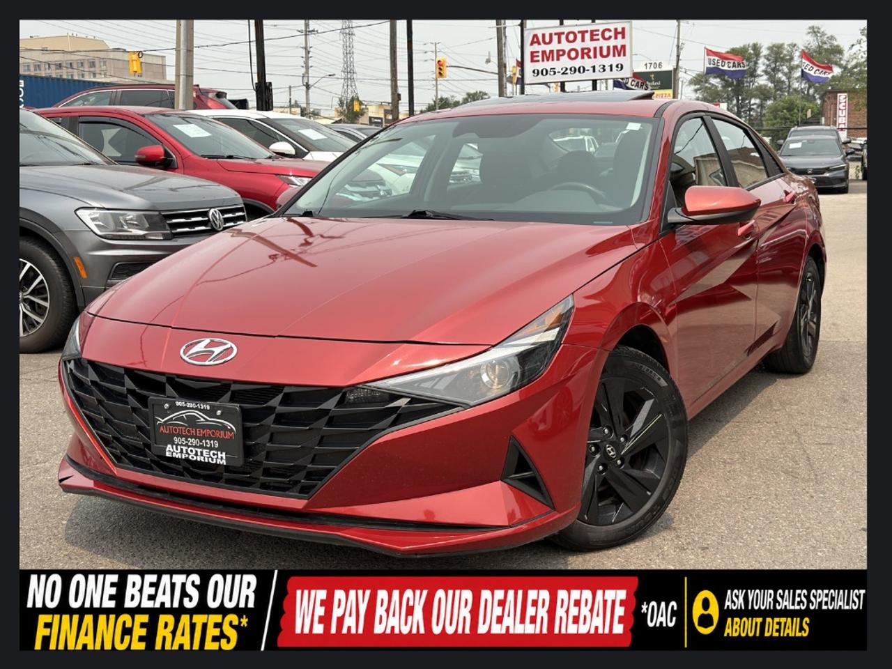 2022 Hyundai Elantra Pref w/Sun & Tech   Blind Spot   Htd Steering Photo0