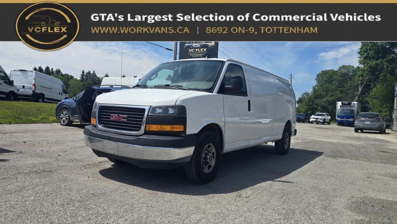 2021 GMC Savana Cargo Van G2500 - 6.6L V8 Gasoline - Extended - Full Shelvin Photo0