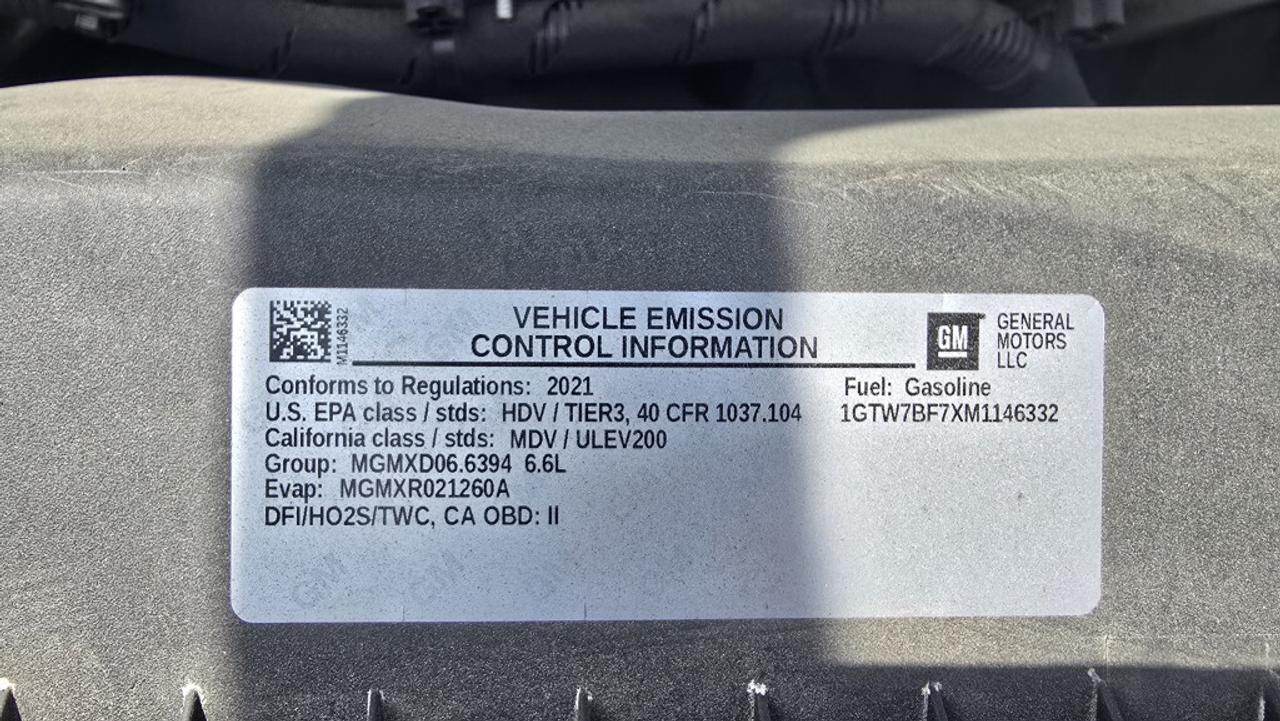2021 GMC Savana Cargo Van G2500 - 6.6L V8 Gasoline - Extended - Full Shelvin Photo