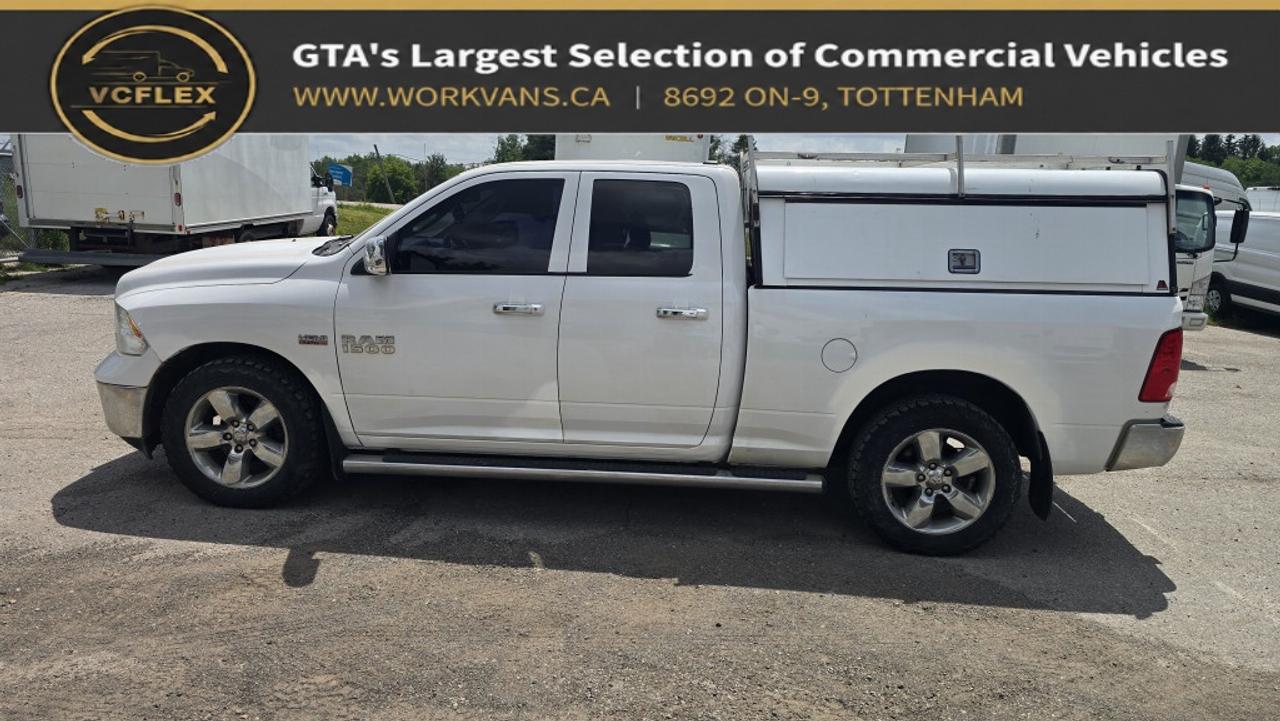 2015 RAM 1500 SLT - QuadCab - 4x4 - 5.7L V8 + Truck Cap Photo