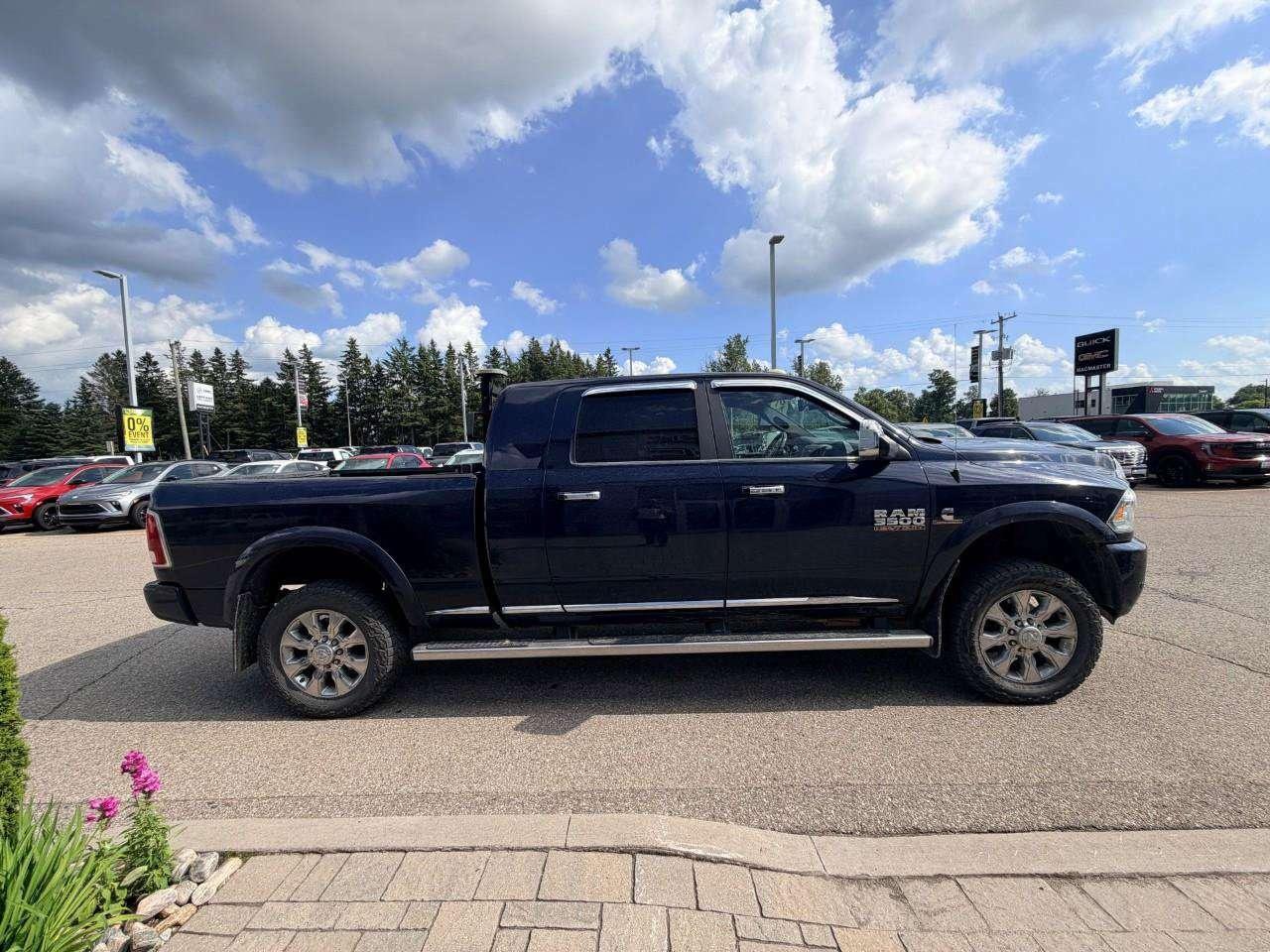 2017 RAM 3500 LARAMIE LIMITED, 6.7L DIESEL, 4X4, MEGA CAB, LEATHER, 1-OWNER, CERTIFIED AS-TRADED! Photo