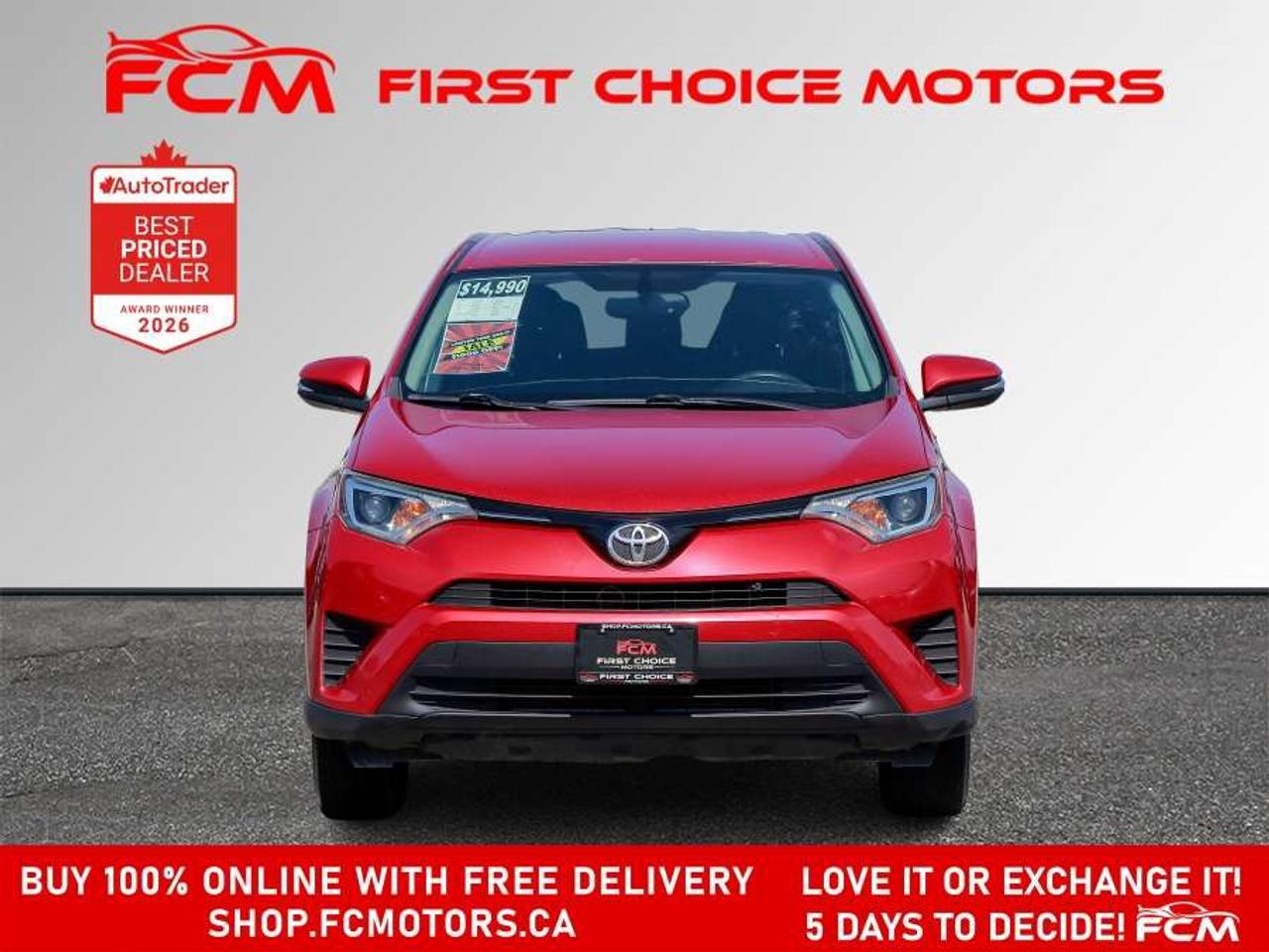 2016 Toyota RAV4 LE AWD   FULLY CERTIFIED WITH WARRANTY Photo