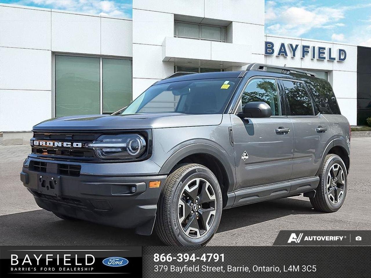 Used 2024 Ford Bronco Sport Outer Banks for sale in Barrie, ON