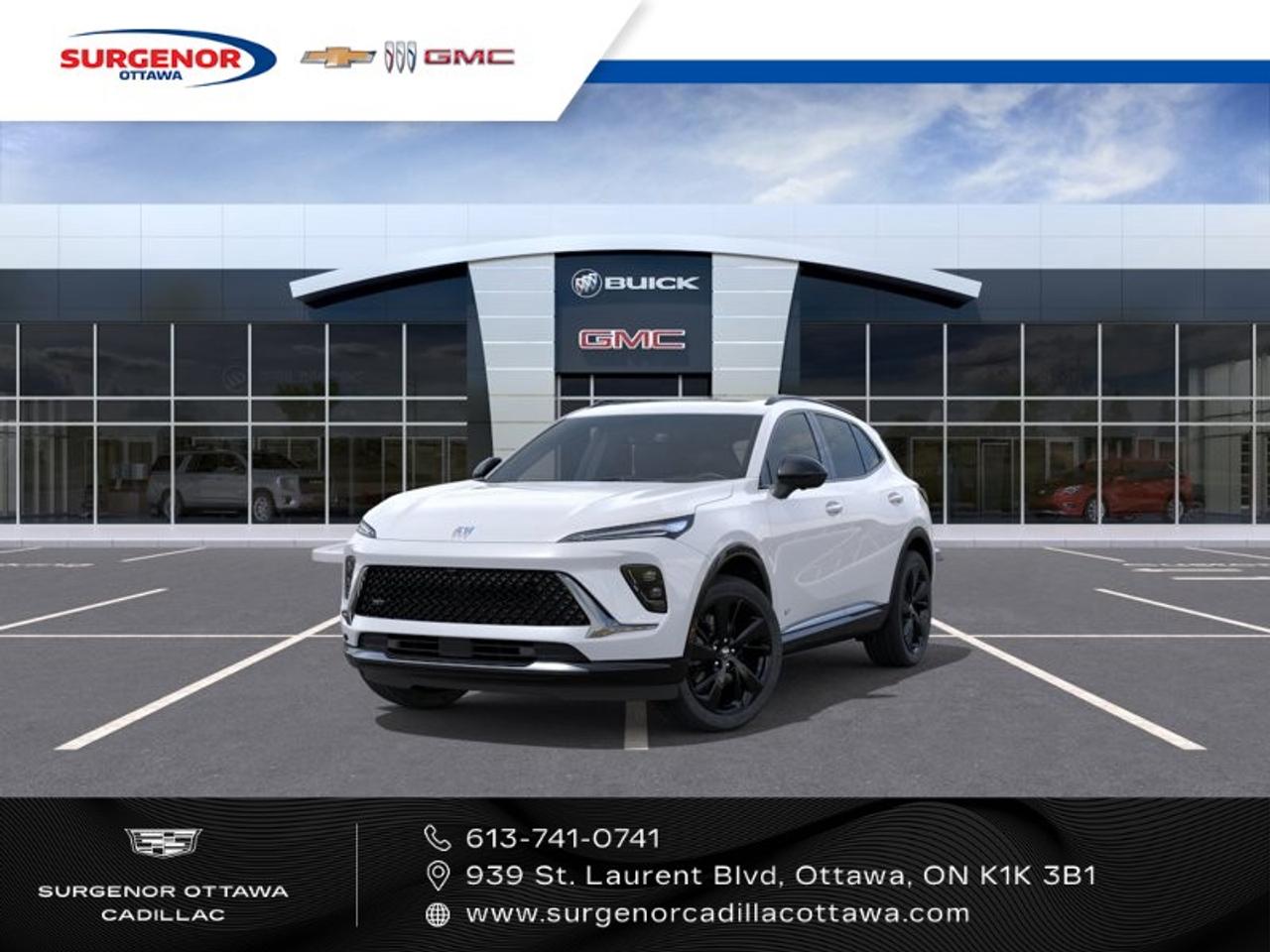 <p>The 2026 Buick Envision Sport Touring AWD, in its striking white hue, offers an exhilarating driving experience with its all-wheel-drive capability. Crafted for those who appreciate style and performance, this SUV promises a smooth, confident ride backed by its 2.0L turbocharged engine delivering an impressive 228 horsepower.</p> <p>The exterior of the Envision captivates with 20-inch alloy wheels featuring a high-gloss black center cap, complemented by the Summit White body. The sleek rearview mirrors and bold grille further accentuate its modern design. Step inside to discover the Ebony cabin equipped with perforated leather-appointed seat trim and synthetic suede inserts. The panoramic power moonroof adds a touch of open-air luxury to every journey.</p> <p>Advanced technology is at your fingertips with a navigation system, a heads-up display, and smart device integration. The safety suite includes lane assist, parking sensors, adaptive forward lighting, and adaptive cruise control for peace of mind on the road. Comfort features like heated seats, a heated steering wheel, and power front bucket seats ensure a premium driving experience.</p> <p>This vehicle is perfect for those who crave both luxury and functionality in their daily drive. Perfectly suited for Canadian roads, it invites you to experience the harmonious blend of innovation and elegance. Contact Surgenor Chevrolet Buick GMC Cadillac today to learn more about the 2026 Buick Envision and elevate your driving experience.</p>