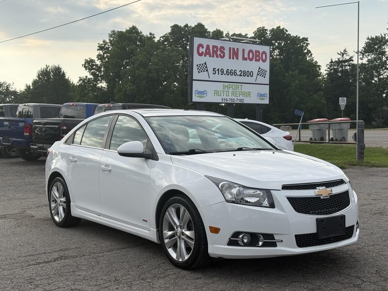 Used 2014 Chevrolet Cruze 4dr Sdn 2lt for sale in Komoka, ON