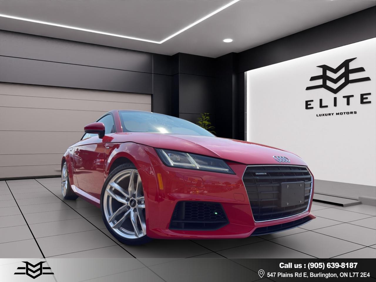 2016 Audi TT 2.0T Quattro - Awd - Leather - Navigation System !!! Photo