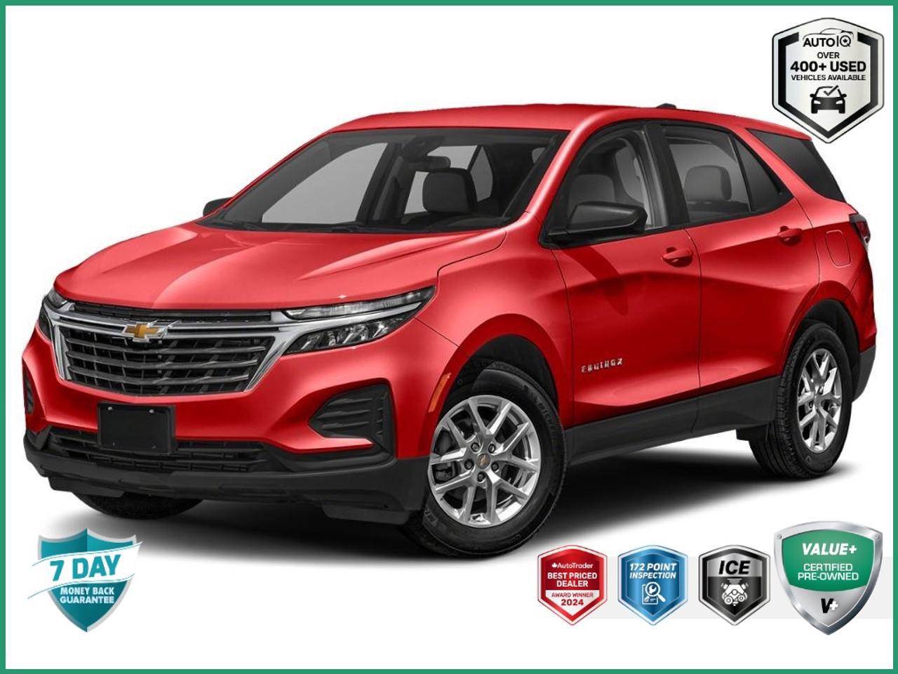 Used 2024 Chevrolet Equinox HD SURROUND VISION | ADAPTIVE CRUISE CONTROL | HEATED STEERING WHEEL AND SEATS | POWER SUNROOF | LOW MILEAGE | LOCAL TRADE for sale in Grimsby, ON