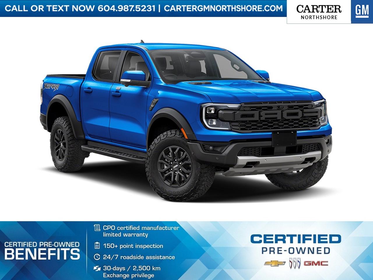 Used 2025 Ford Ranger Raptor for sale in North Vancouver, BC