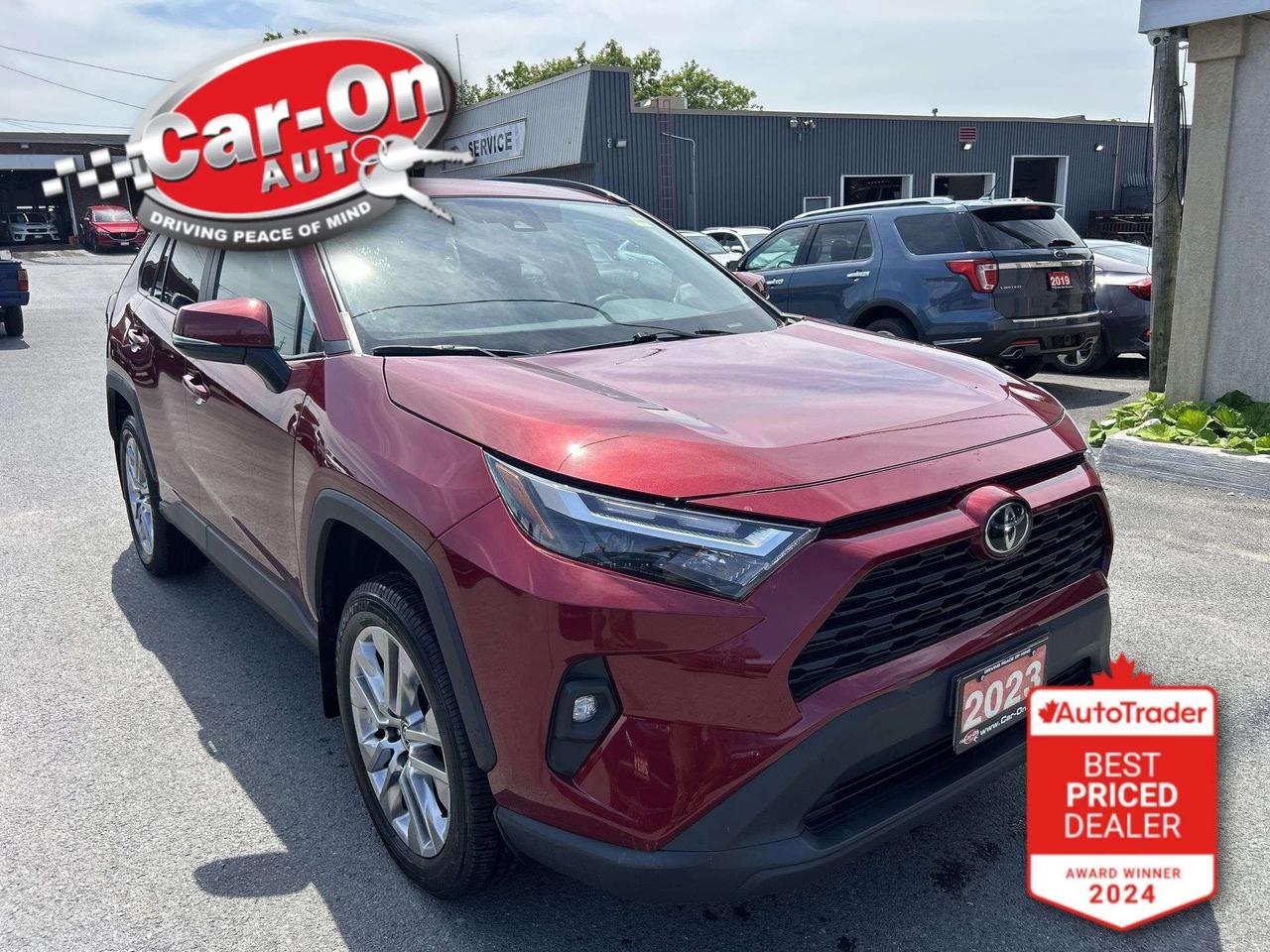 ONLY 37,000KMS!! XLE PREMIUM ALL-WHEEL DRIVE W/ Leather, sunroof, heated seats & steering, Android Auto/ Apple CarPlay, 19-inch alloys, adaptive cruise control, blind spot monitor, rear cross-traffic alert, pre-collision system, lane departure warning, backup camera, dual-zone climate control, keyless entry w/ push start, power liftgate, full power group incl. power driver seat w/ memory, automatic headlights w/ auto highbeams, Bluetooth and more!!This vehicle just landed and is awaiting a full detail and photo shoot. Contact us and book your viewing today!