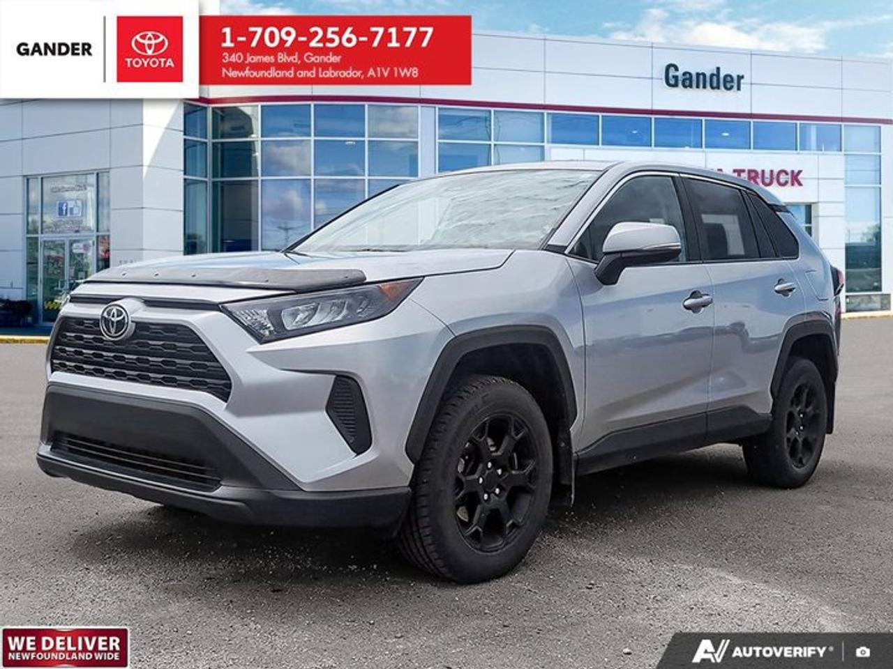 2024 Toyota RAV4 LE 8-Speed Automatic AWD 2.5L 4-Cylinder DOHC Dual VVT-iSilver Sky MetallicALL CREDIT APPLICATIONS ACCEPTED! ESTABLISH OR REBUILD YOUR CREDIT HERE. APPLY AT https://steeleadvantagefinancing.com/?dealer=7148 We know that you have high expectations in your car search in NL. So, if youre in the market for a pre-owned vehicle that undergoes our exclusive inspection protocol, stop by Gander Toyota. Were confident we have the right vehicle for you. Here at Gander Toyota, we enjoy the challenge of meeting and exceeding customer expectations in all things automotive.**Market Value Pricing**, AWD, Black Cloth, Auto High-beam Headlights, Exterior Parking Camera Rear, Heated Front Bucket Seats, RAV4 LE Grade.Steele Auto Group is the most diversified group of automobile dealerships in Atlantic Canada, with 34 dealerships selling 27 brands and an employee base of over 1000. Sales are up by double digits over last year and the plan going forward is to expand further into Atlantic Canada. PLEASE CONFIRM WITH US THAT ALL OPTIONS, FEATURES AND KILOMETERS ARE CORRECT.
