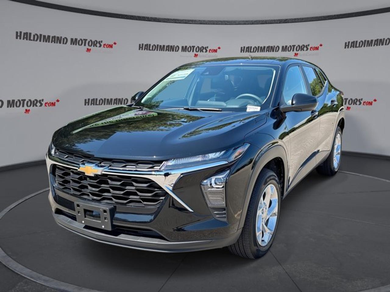 // ACCIDENT FREE!! //<br /><br />This 2024 Chevrolet Trax LS FWD is a smart choice for drivers who want modern style, easy efficiency, and everyday value in one compact SUV. Offered by Haldimand Motors Ltd. in Cayuga, this used Trax LS FWD stands out with a black exterior, black interior, automatic transmission, and a fuel-friendly 1.2-litre gas engine.<br /><br />With 23,232 km on the odometer, this Chevrolet Trax LS FWD is ready for many more kilometres of confident driving. Its four-door layout makes daily use simple, while front-wheel drive helps deliver composed handling and easy manoeuvrability for city streets, highways, and tight parking spaces.<br /><br />FEATURES OF THE Trax LS FWD | No Accients<br />   Black exterior with sporty rear spoiler<br />   1.2-litre gas engine saves fuel<br />   Six-speed automatic for smooth shifting<br />   Front-wheel drive for easy handling<br /><br />ADVANCED SAFETY FEATURES<br />   Backup camera helps with safer reversing<br />   Lane departure warning adds driving confidence<br />   Anti-lock braking system aids control<br />   Stability control supports secure road manners<br /><br />This 2024 Chevrolet Trax LS FWD gives you a strong list of key safety items that matter every day. Driver and passenger airbags, side impact airbags, head side airbags, and a passenger airbag sensor are all included to help support peace of mind on the road.<br /><br />PERFORMANCE AND EFFICIENCY<br />   1.2-litre engine balances power and economy<br />   Six-speed automatic shifts smoothly every drive<br />   Front-wheel drive supports stable traction<br />   Power steering makes turns feel light<br /><br />This Chevrolet Trax LS FWD is built for simple, efficient travel. Its compact size helps in urban traffic, while the automatic transmission keeps your drive smooth and relaxed. The powertrain is well suited for commuting, errands, and weekend trips around Ontario.<br /><br />COMFORT AND CONVENIENCE<br />   Heated front seats add cold-weather comfort<br />   Front air conditioning keeps cabin pleasant<br />   Power windows add daily ease<br />   Cruise control helps on longer drives<br /><br />Inside, this 2024 Chevrolet Trax LS FWD offers practical comfort for daily life. Adjustable steering wheel controls help you find a natural driving position, while illuminated driver and passenger vanity mirrors add convenience. Automatic door locks and electric mirrors make routine use even easier.<br /><br />TECHNONOLGY AND CONNECTIVITY<br />   Apple CarPlay connects favourite phone apps<br />   Android Auto adds easy smartphone access<br />   Bluetooth integration supports hands-free calling<br />   WiFi hotspot keeps devices connected<br /><br />This Chevrolet Trax LS FWD keeps you connected with useful tech that fits modern life. Steering wheel audio controls help you manage music and calls with less distraction. Automatic headlights also add convenience when light conditions change during your drive.<br /><br />CARGO SPACE<br />   Rear trunk access makes loading simple<br />   Four-door design improves passenger entry<br />   Spare tire adds travel reassurance<br />   Compact SUV shape suits daily hauling<br /><br />The cargo area in this 2024 Chevrolet Trax LS FWD is practical for groceries, sports gear, backpacks, and weekend bags. Its compact footprint stays easy to park, yet the layout still gives you the flexibility needed for busy routines and active lifestyles.<br /><br />AWARDS & RECOGNITIONS<br />   Top Safety Pick, Insurance Institute for Highway Safety, 2024<br /><br />WHAT OTHER OWNERS LIKE<br />   Easy-to-use infotainment and phone connection<br />   Comfortable ride for daily commuting<br />   Great visibility and simple manoeuvring<br />   Useful cargo room for compact size<br /><br />This 2024 Chevrolet Trax LS FWD brings together efficiency, comfort, and useful technology in a well-rounded package. With its accident-free history, black-on-black appearance, heated front seats, backup camera, lane departure warning, and smartphone connectivity, it is a compact Chevrolet SUV that fits many lifestyles with confidence and value.<br /><br />This 2024 Chevrolet Trax LS FWD | No Accientss VIN is: KL77LFE21RC235163.<br /><br />WHY CHOOSE US? <br /><br />Honest & Transparent Buying Experience: Weve been a trusted name in business since 1984.<br /><br />STRAIGHTFORWARD PRICING:<br />Our Advertised Price Includes:<br />>>Safety Certification (No separate fee!)<br />>>30-Day 100% Mechanical Warranty<br />>>FREE Carfax History Report.<br />>>No upcharge for paying cash.<br />(Prices Exclude HST and Licensing Fees only.)<br /><br />>>Browse 300+ vehicles all in ONE LOCATION<br /><br />EASY FINANCING: Great rates & open loans<br /><br />WE BUY CARS: Get Top Dollar for your trade-in, or sell us your vehicle for CASH! Even if you dont buy from us!<br /><br />STOP BY TODAY<br />Treat yourself - stop by Haldimand Motors Ltd. located at 42 Talbot St E, Cayuga, ON N0A 1E0 to make this car yours today!<br /><br />https://www.haldimandmotors.com/used/stock-460944.html